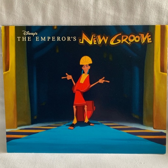 Vintage 2000 Disney’s The Emperor's New Groove Lithograph Portfolio - Picture 1 of 8